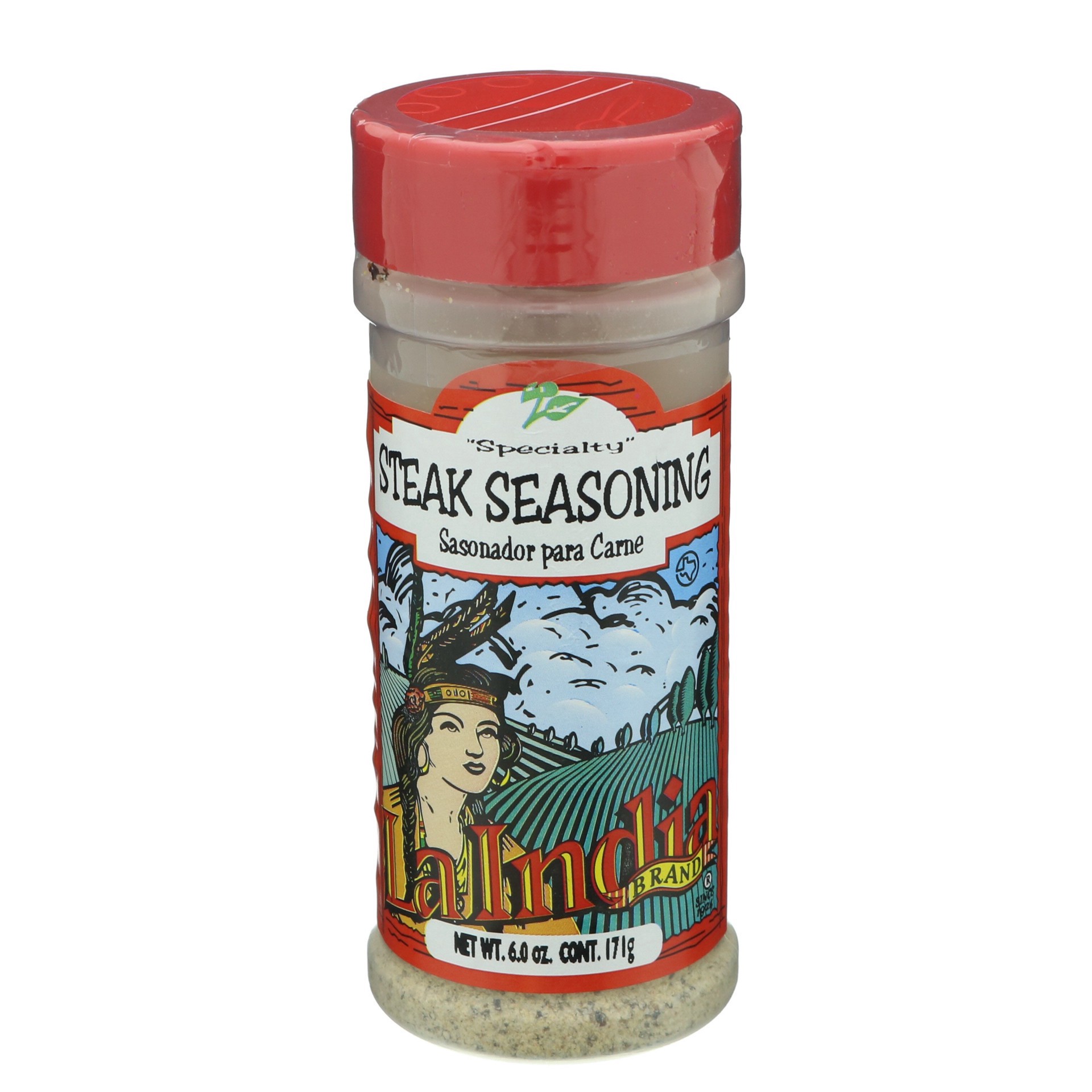 slide 1 of 1, La India Steak Seasoning, 6 oz