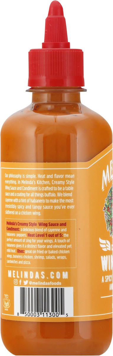 slide 3 of 7, Melinda's Sauce Wing Creamy Style, 12 oz