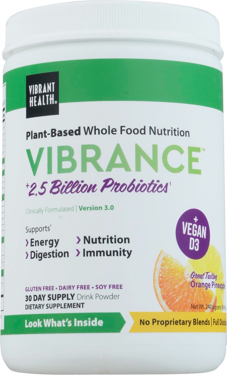 slide 13 of 14, Vibrant Health Greens Daily Orng Pineapp - 8.49 oz, 8.49 oz