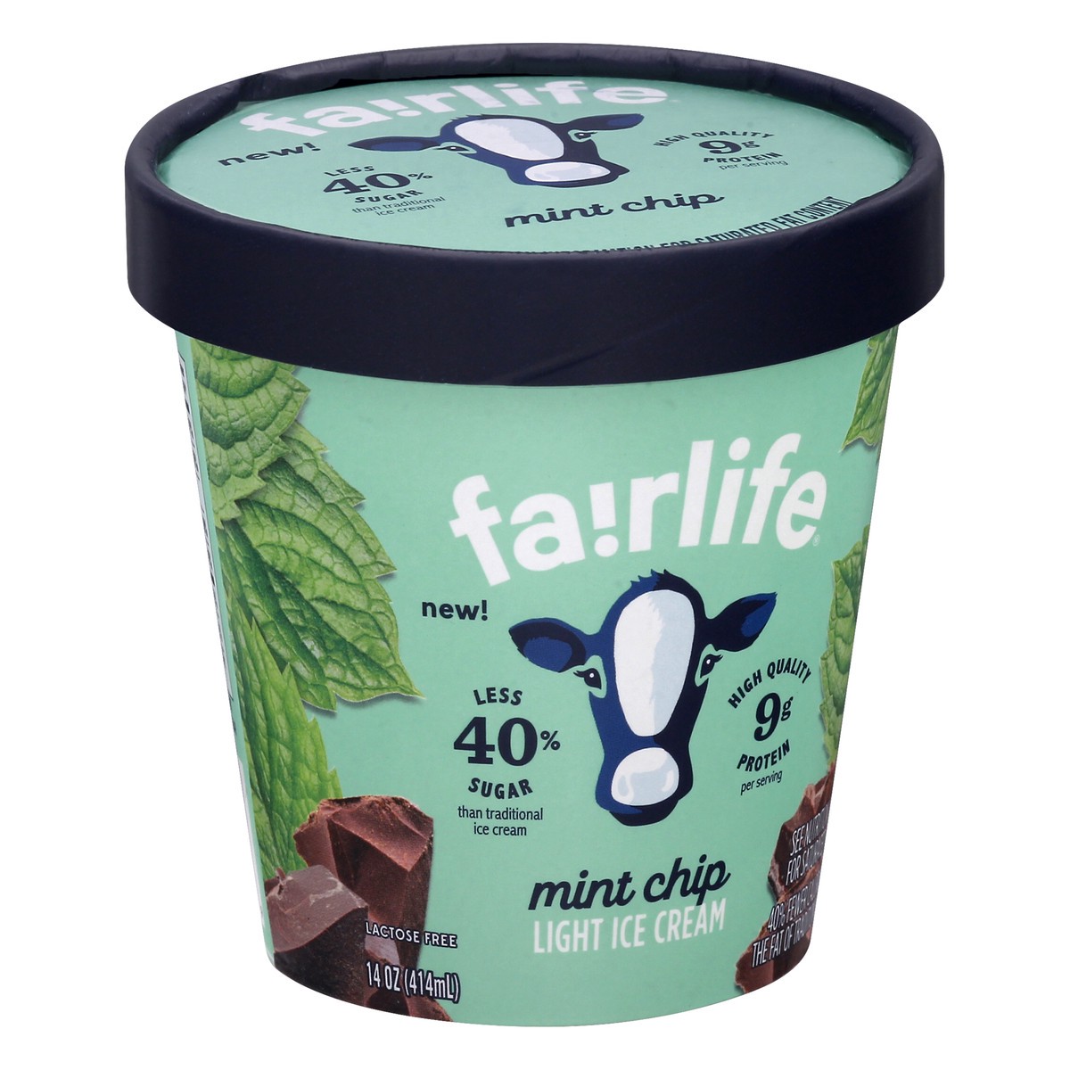 slide 5 of 13, fairlife Light Mint Chip Ice Cream 14 oz, 14 oz
