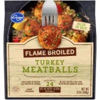 Kroger Flame Broiled Turkey Meatballs