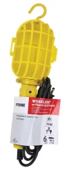 Prime 75 Watt Plastic Worklight - Yellow