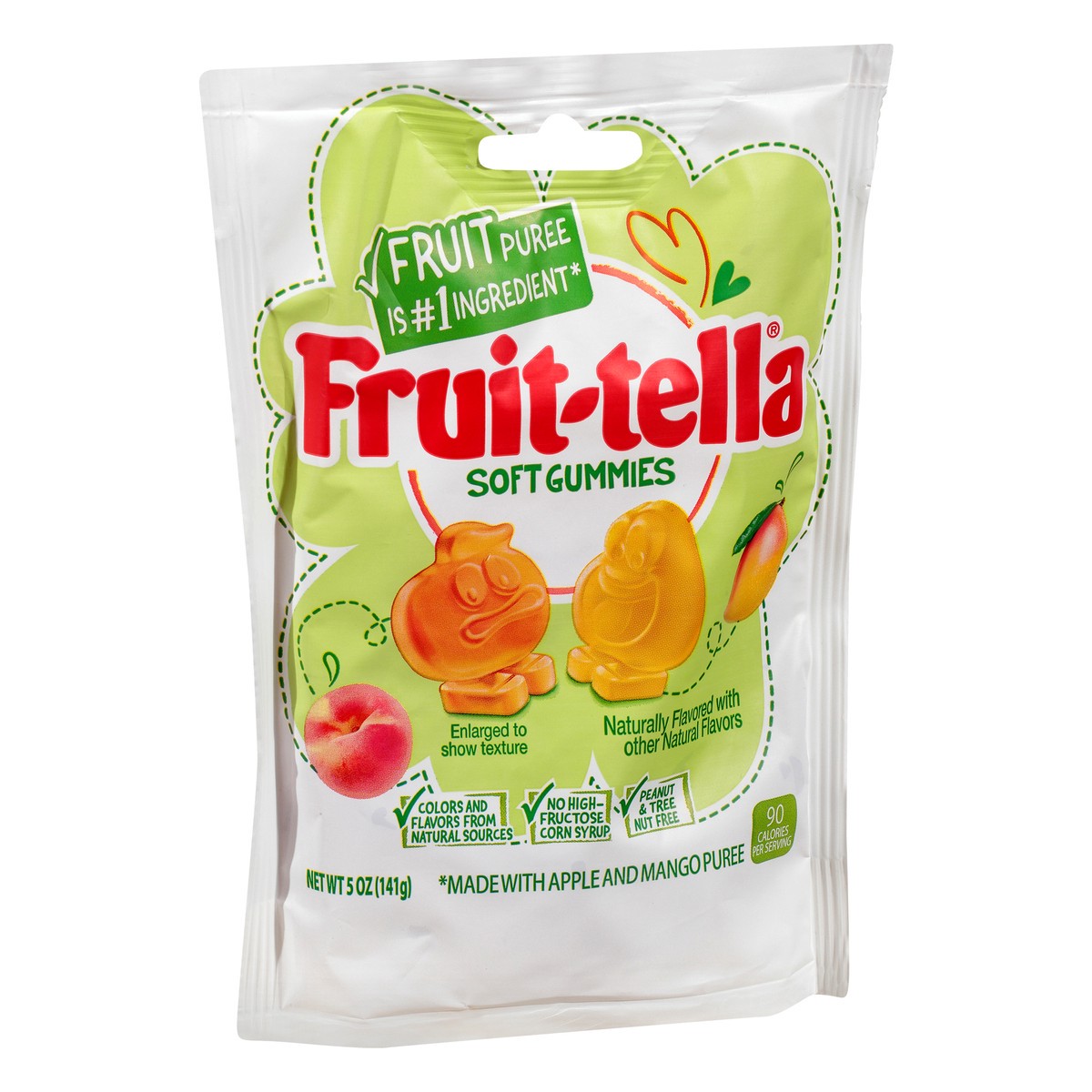 slide 9 of 9, Fruit tella Soft Gummies 5 oz, 5 oz