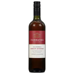 Fairbanks Cellars Cream Sherry California Cream Sherry 750 ml