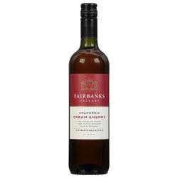 Fairbanks Cellars Cream Sherry California Cream Sherry 750 ml