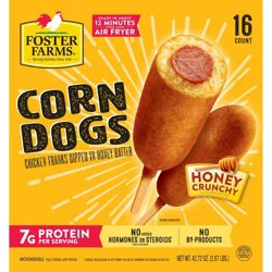 Foster Farms Chicken Corn Dogs, 2.67 oz.,16 count box, 2.67 lb. Box