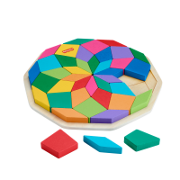 slide 9 of 17, Fisher-Price Fisher-Price Wooden Mandala Puzzle, 1 ct