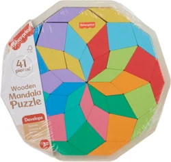 Fisher-Price Fisher-Price Wooden Mandala Puzzle
