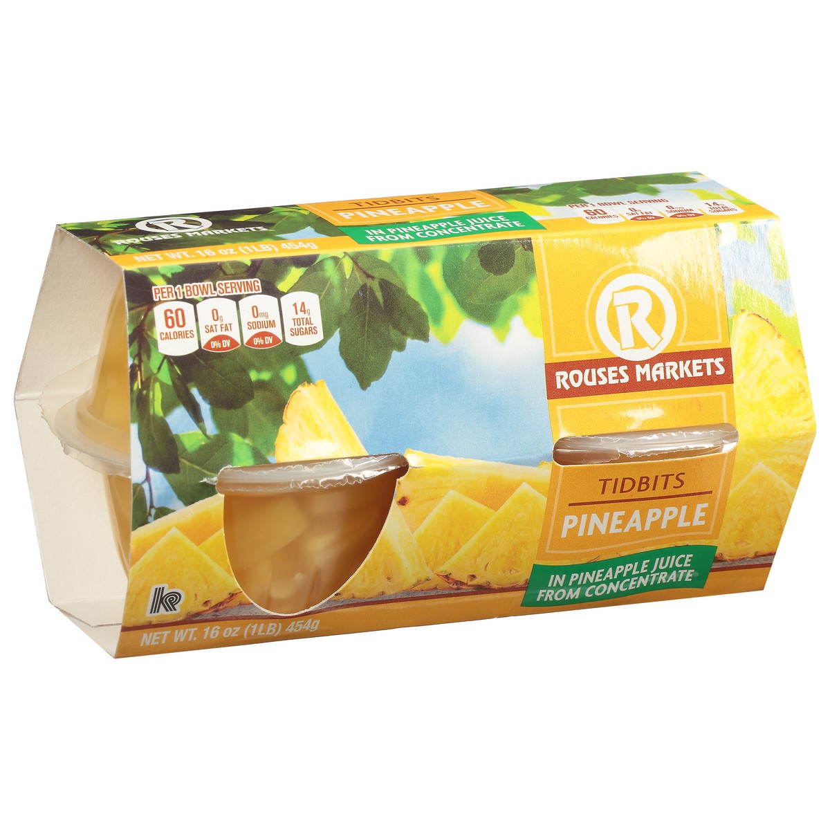 slide 5 of 9, Rouses Markets Rous Pinappl Tidbits, 4 ct