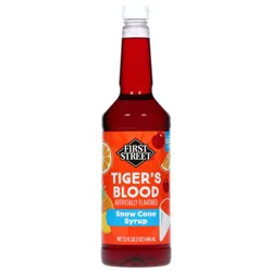 First Street Tigers Blood Syrup
