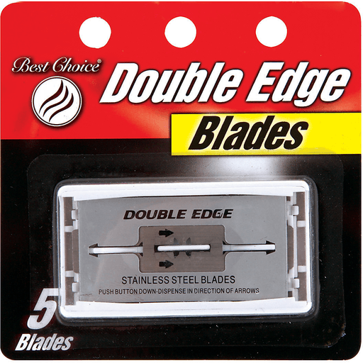 slide 1 of 1, Best Choice Double Edge Razor Blades, 5 ct