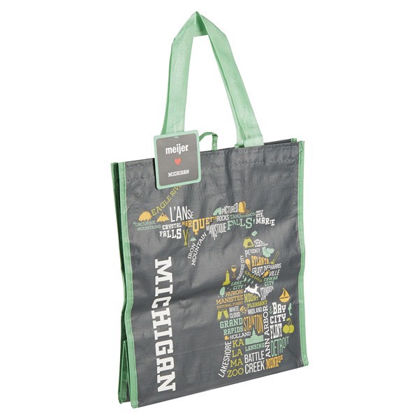 slide 24 of 29, Meijer Reusable Grocery Tote Bag, 1 ct