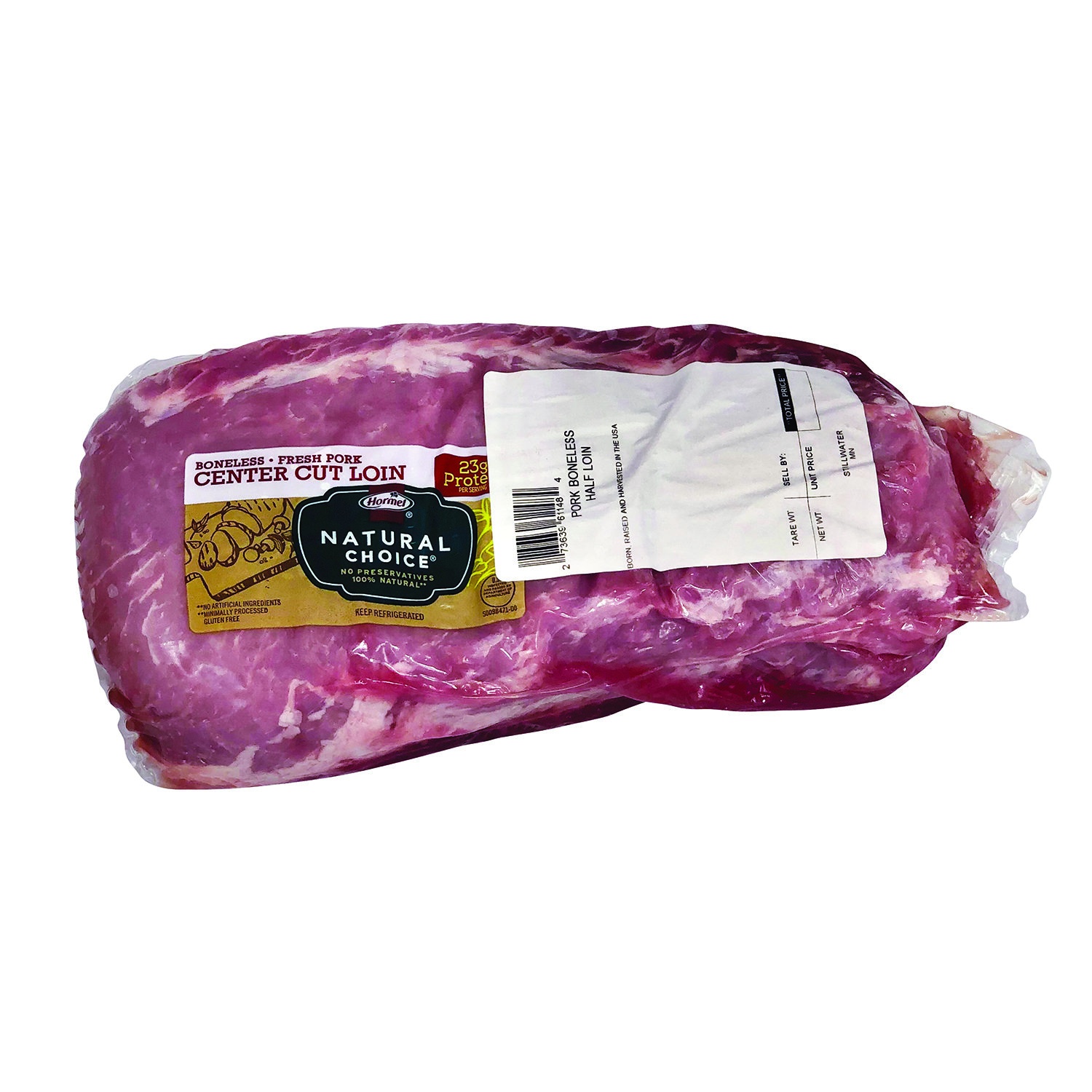 slide 1 of 1, Cub Boneless Half Pork Loin, 2.5 Pound, per lb