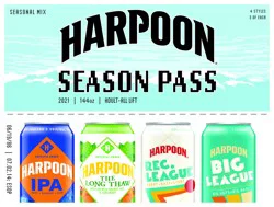 Harpoon Brewery Beer, Seasonal Mix, Season Pass