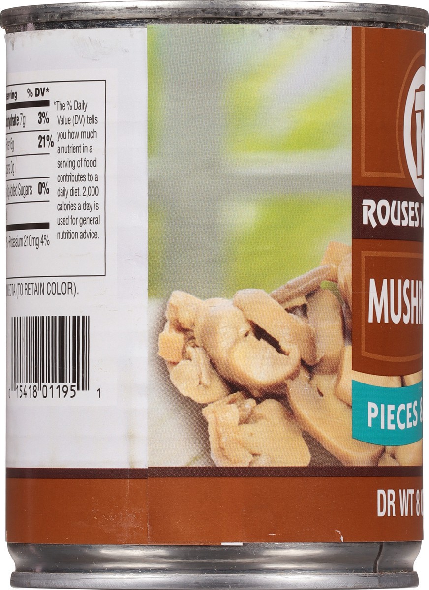 slide 2 of 12, Rouses Markets Pieces & Stems Mushrooms 8 oz, 8 oz