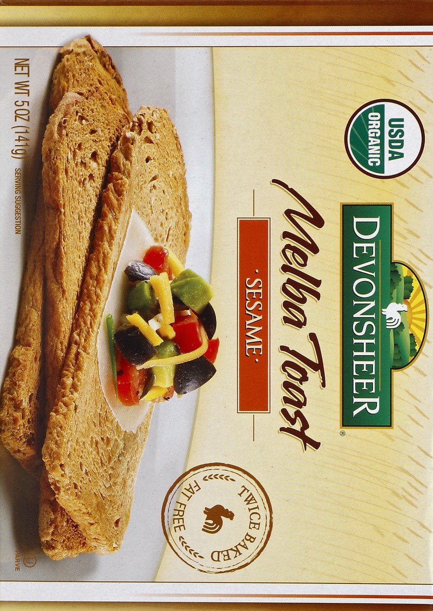 slide 5 of 5, Devonsheer Melba Toast 5 oz, 5 oz