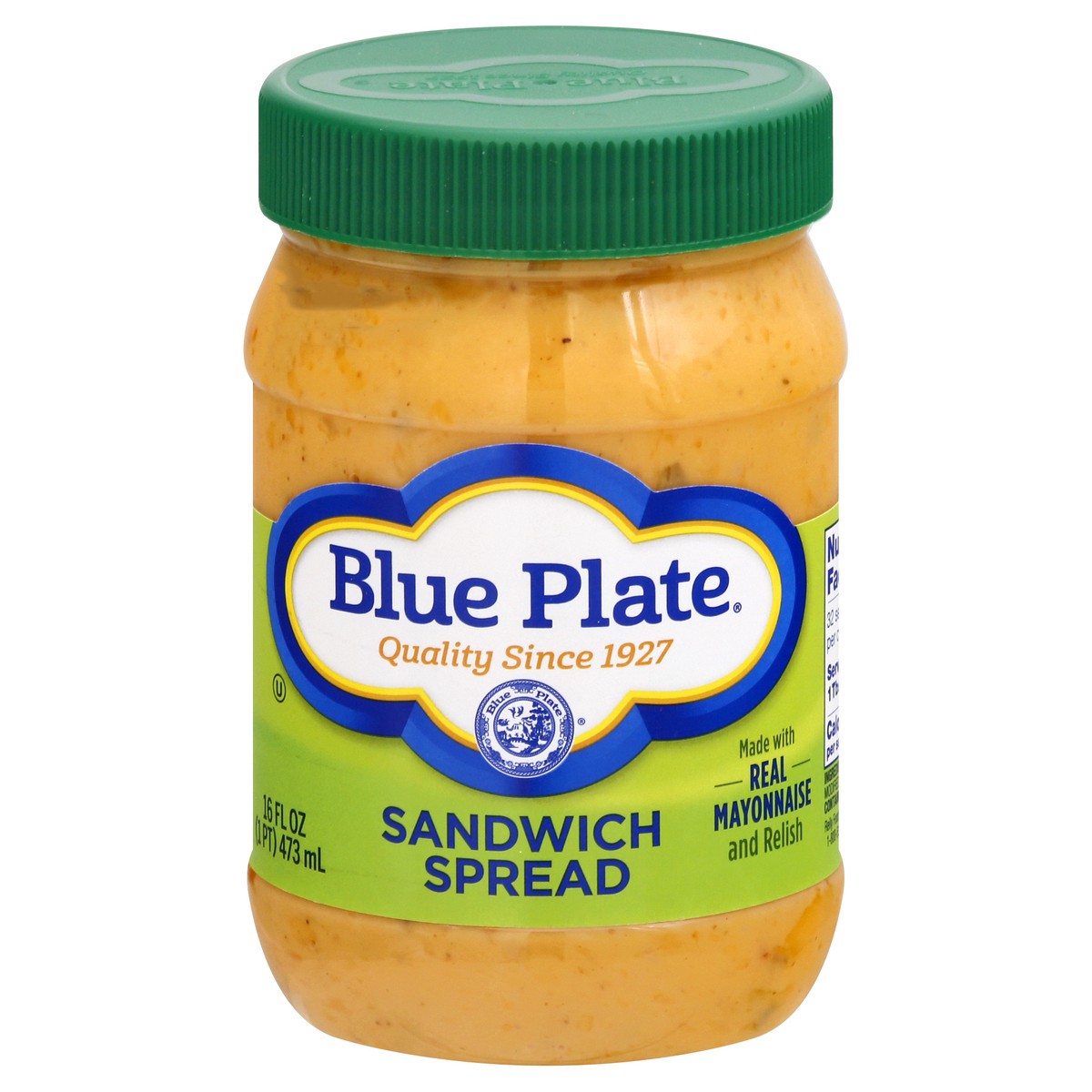 slide 8 of 13, Blue Plate Sandwich Spread 16 oz, 16 oz