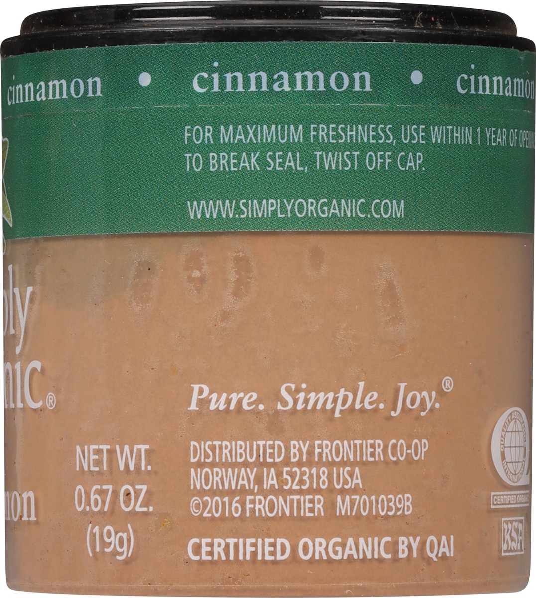 slide 4 of 12, Simply Organic Cinnamon Ground Mini Org, 0.67 oz