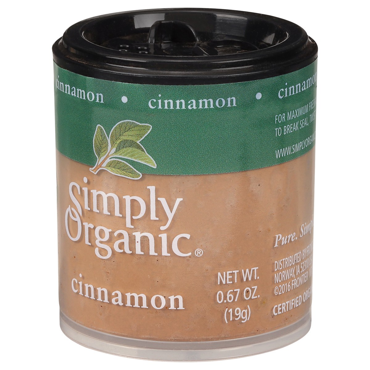 slide 6 of 12, Simply Organic Cinnamon Ground Mini Org, 0.67 oz