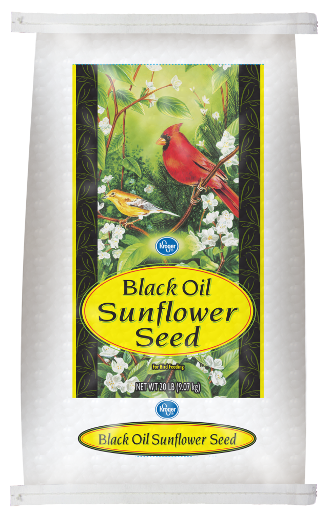 slide 1 of 4, Kroger Black Oil Sunflower Seeds, 20 lb