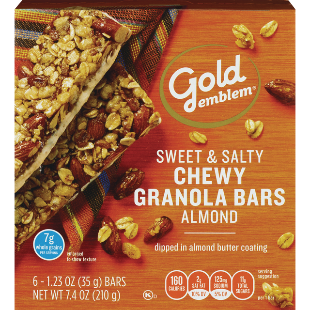 slide 1 of 1, GE Sweet And Salty Almond Bar, 1 ct