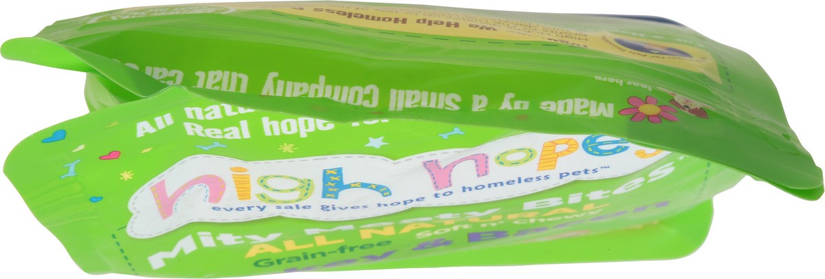 slide 5 of 14, High Hopes Mity Meaty Bites Grain-Free Turkey & Bacon Dog Food 9 oz, 9 oz