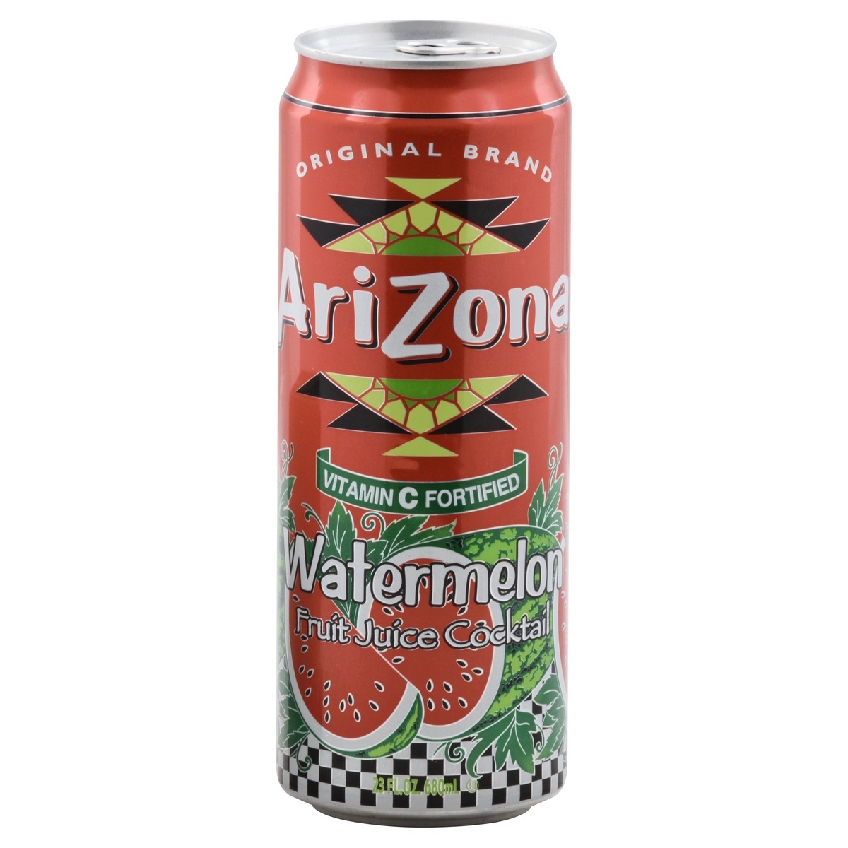 slide 1 of 1, AriZona Watermelon Fruit Juice Cocktail, 23 fl oz