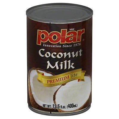 slide 1 of 1, Polar Premium Lite Coconut Milk, 13.5 fl oz
