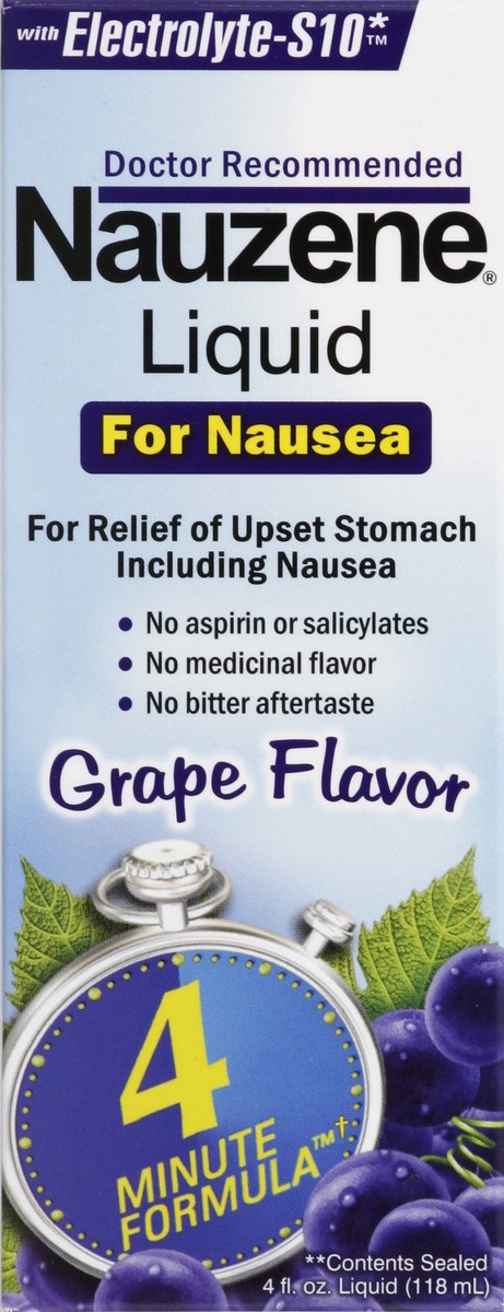 slide 5 of 6, Nauzene Liquid For Nausea 4 oz, 4 oz