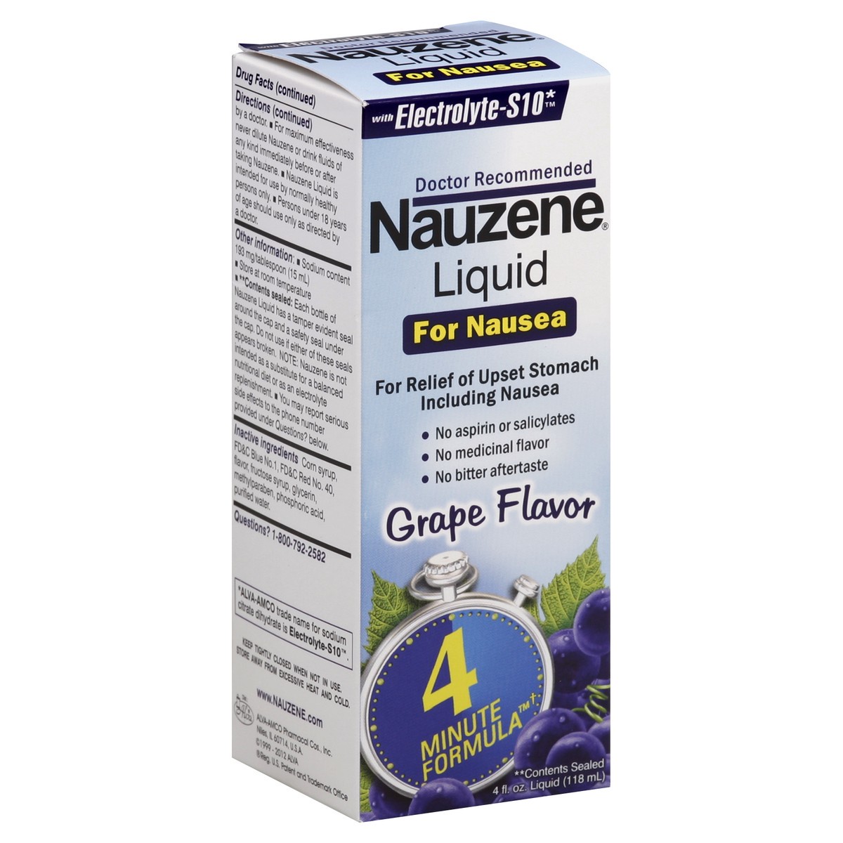 slide 6 of 6, Nauzene Liquid For Nausea 4 oz, 4 oz