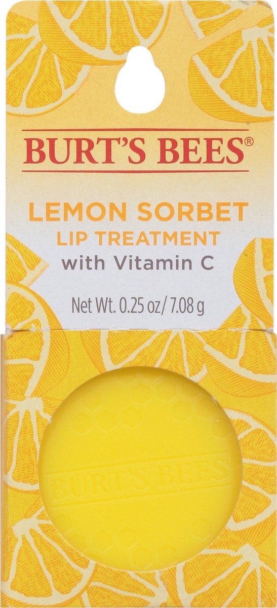 slide 4 of 9, Burt's Bees Lemon Sorbet Lip Treatment with Vitamin C 0.25 oz, 0.25 oz