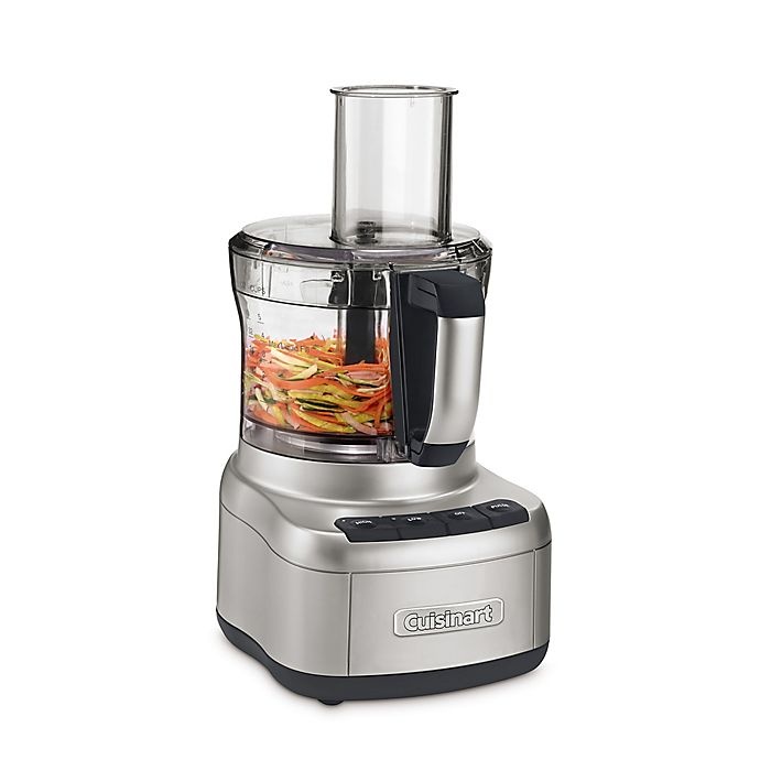 slide 3 of 12, Cuisinart Elemental 8-Cup Food Processor with 3-Cup Bowl - Gunmetal, 1 ct