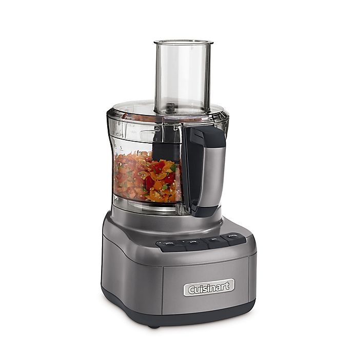 slide 9 of 12, Cuisinart Elemental 8-Cup Food Processor with 3-Cup Bowl - Gunmetal, 1 ct