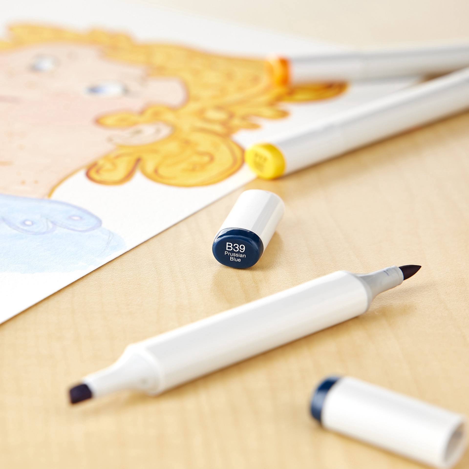 slide 3 of 3, Copic Sketch Marker, Blues, 1 ct