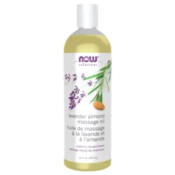 NOW Solutions Lavender Almond Massage Oil - 16 fl oz