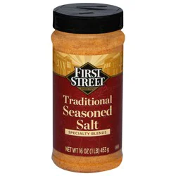 First Street Traditional Seasoned Salt - 16 oz