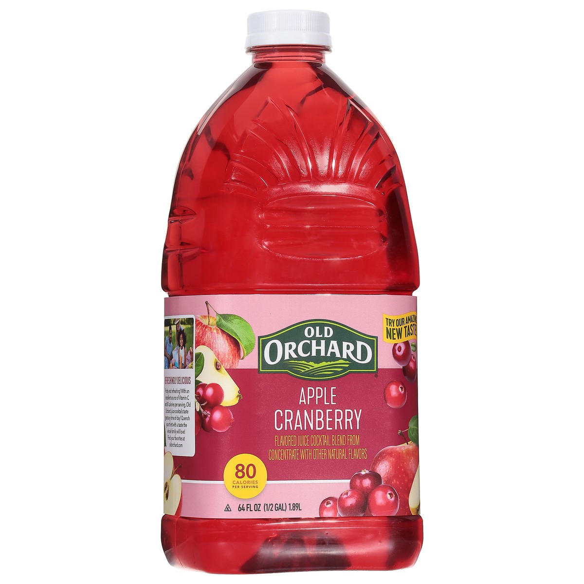 slide 4 of 9, Old Orchard Apple Cranberry - 64 fl oz, 64 fl oz