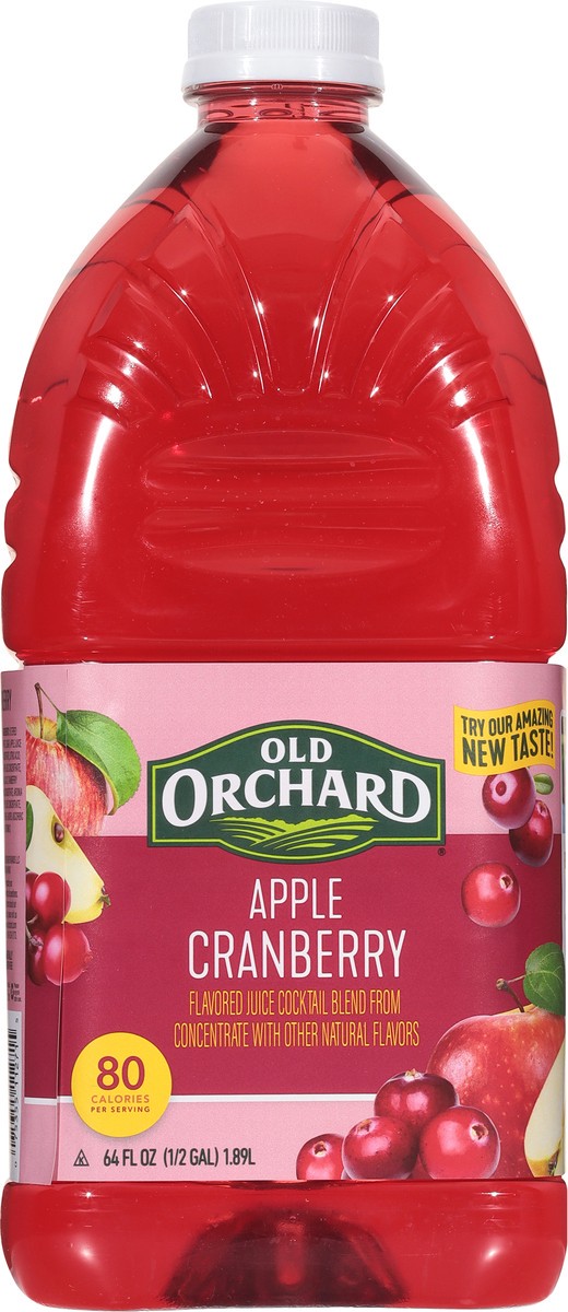 slide 9 of 9, Old Orchard Apple Cranberry - 64 fl oz, 64 fl oz