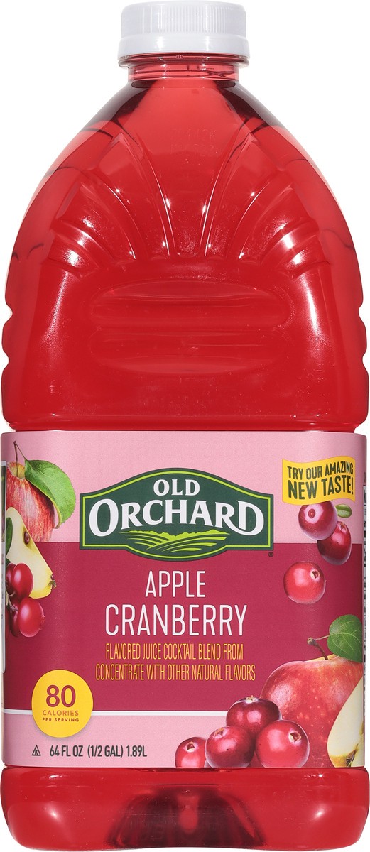 slide 7 of 9, Old Orchard Apple Cranberry - 64 fl oz, 64 fl oz