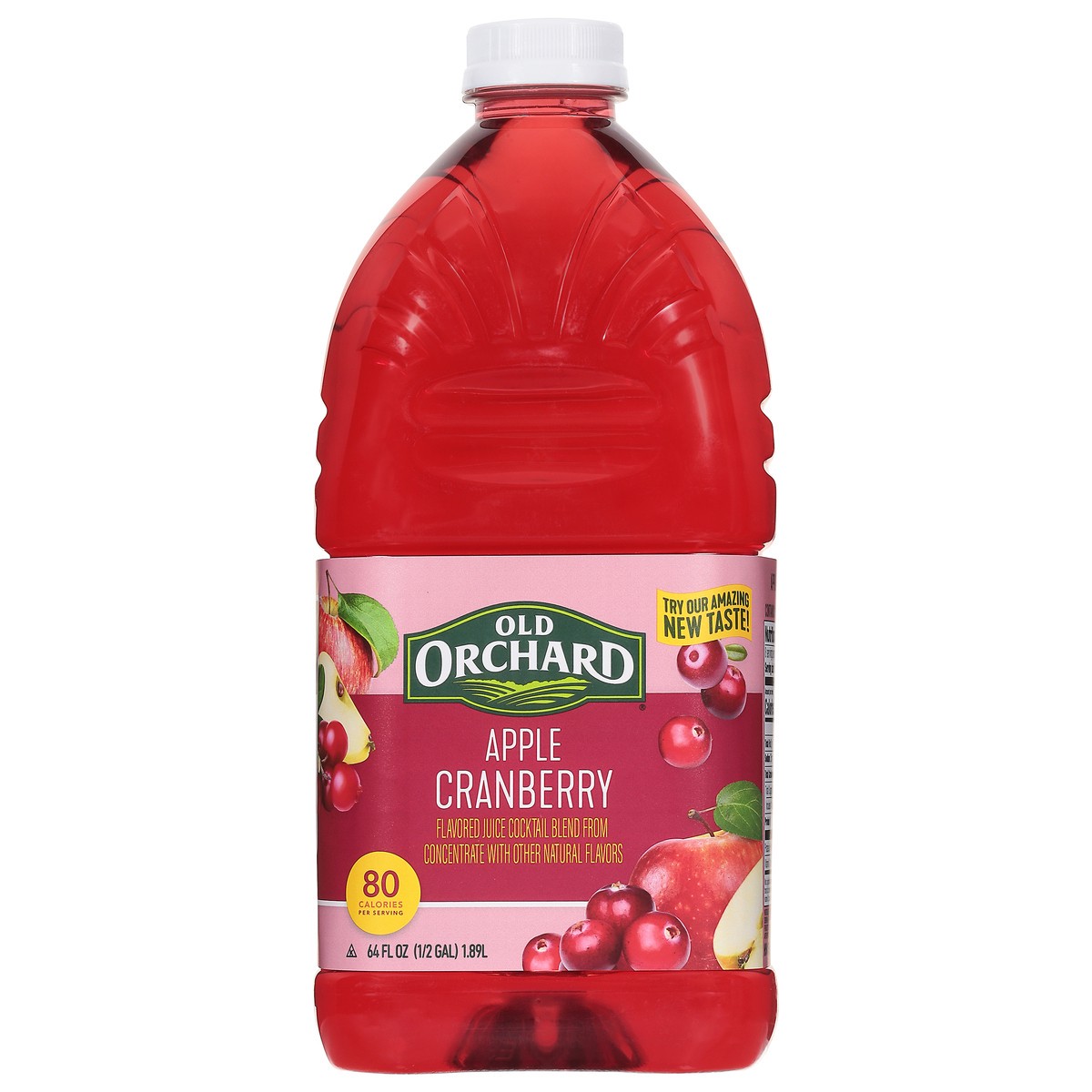 slide 1 of 9, Old Orchard Apple Cranberry - 64 fl oz, 64 fl oz