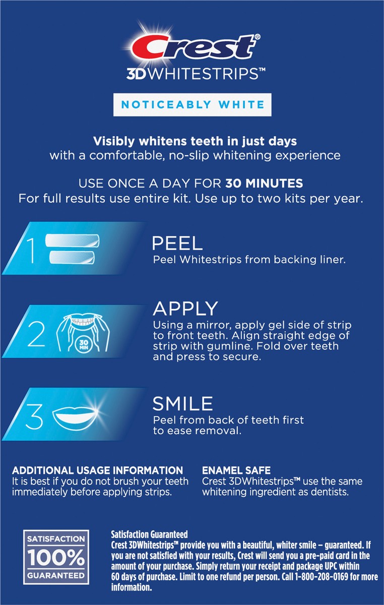 slide 4 of 5, Crest White Strips Notice White, 1 ct