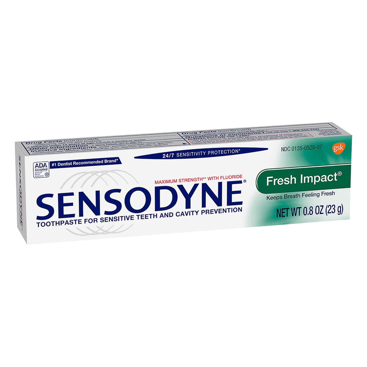 slide 7 of 11, Sensodyne Fresh Impact Toothpaste 0.8 oz, 0.8 oz