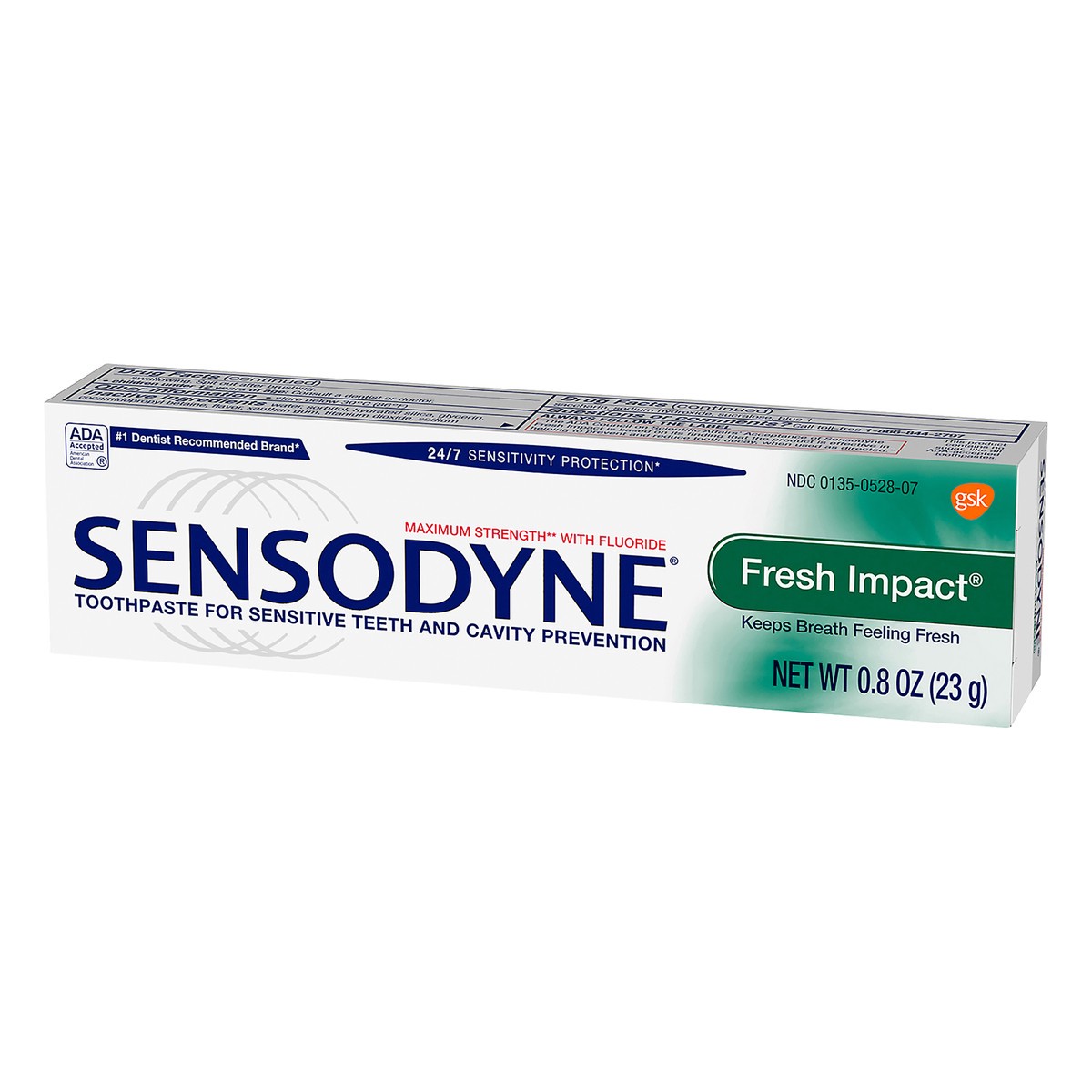 slide 8 of 11, Sensodyne Fresh Impact Toothpaste 0.8 oz, 0.8 oz