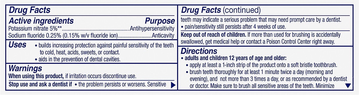 slide 4 of 11, Sensodyne Fresh Impact Toothpaste 0.8 oz, 0.8 oz