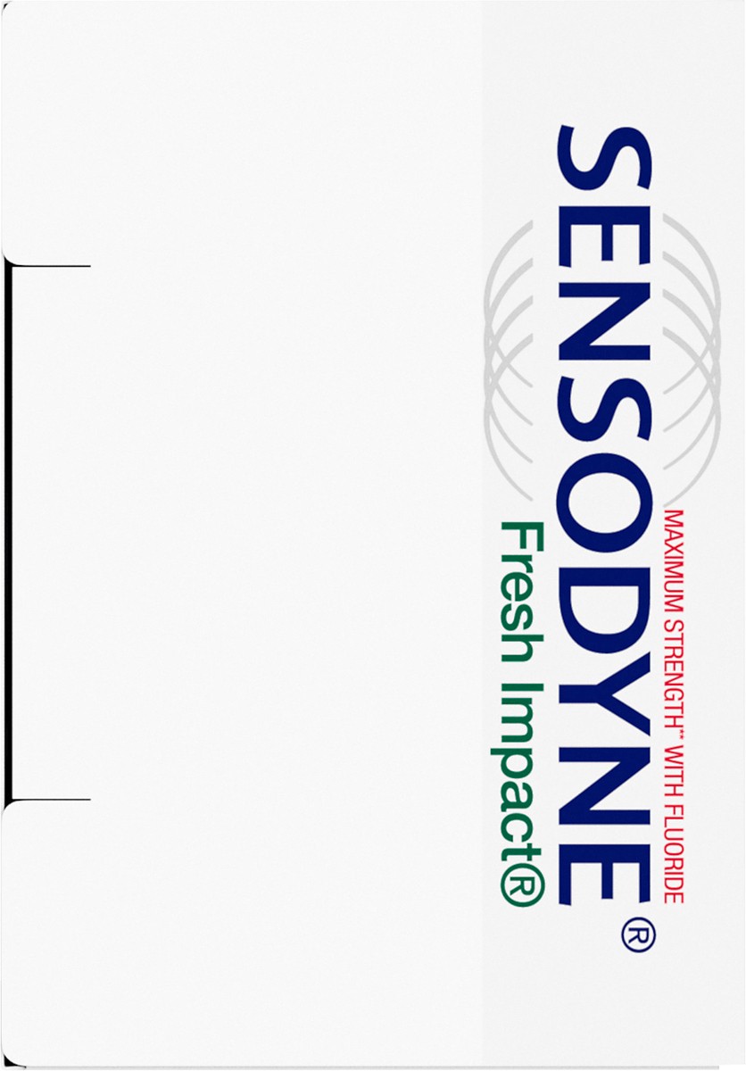 slide 11 of 11, Sensodyne Fresh Impact Toothpaste 0.8 oz, 0.8 oz