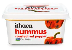 Ithaca Cold-Crafted Hummus, Roasted Red Pepper