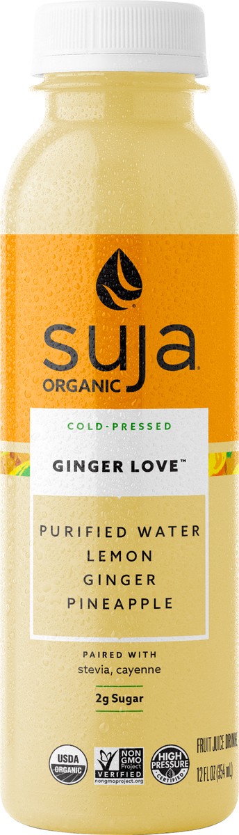 slide 9 of 9, Suja SJ - Ginger Love 12oz/6pk, 12 fl oz