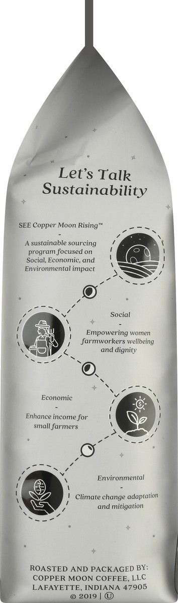 slide 7 of 9, Copper Moon Coffee Hawaiian Hazelnut Ground, Medium Roast - 12 oz, 12 oz