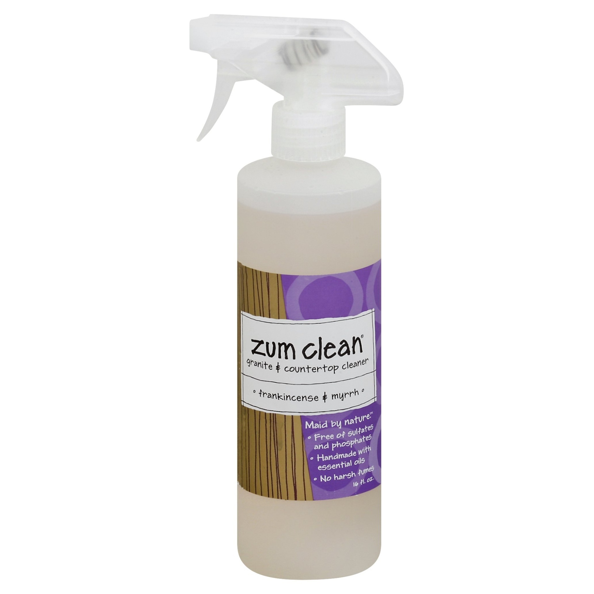 slide 1 of 1, Indigo Wild Zum Clean Frankincense & Myrrh Spray Cleaner, 16 fl oz