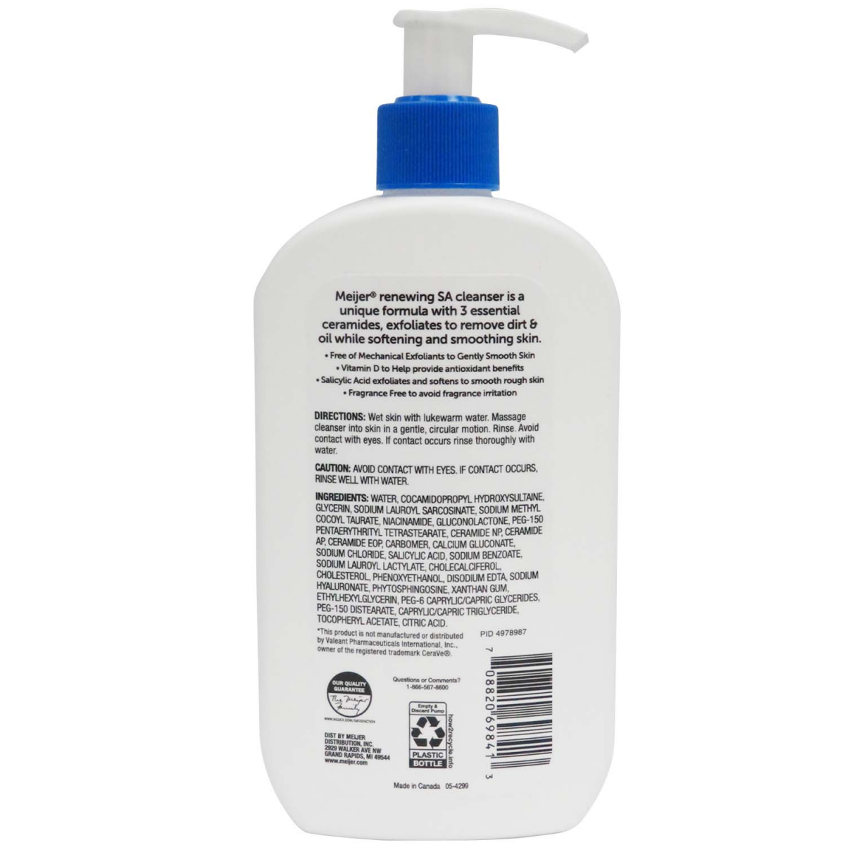 slide 2 of 2, Meijer Renewing Sa Cleanser 8 Oz., 8 oz